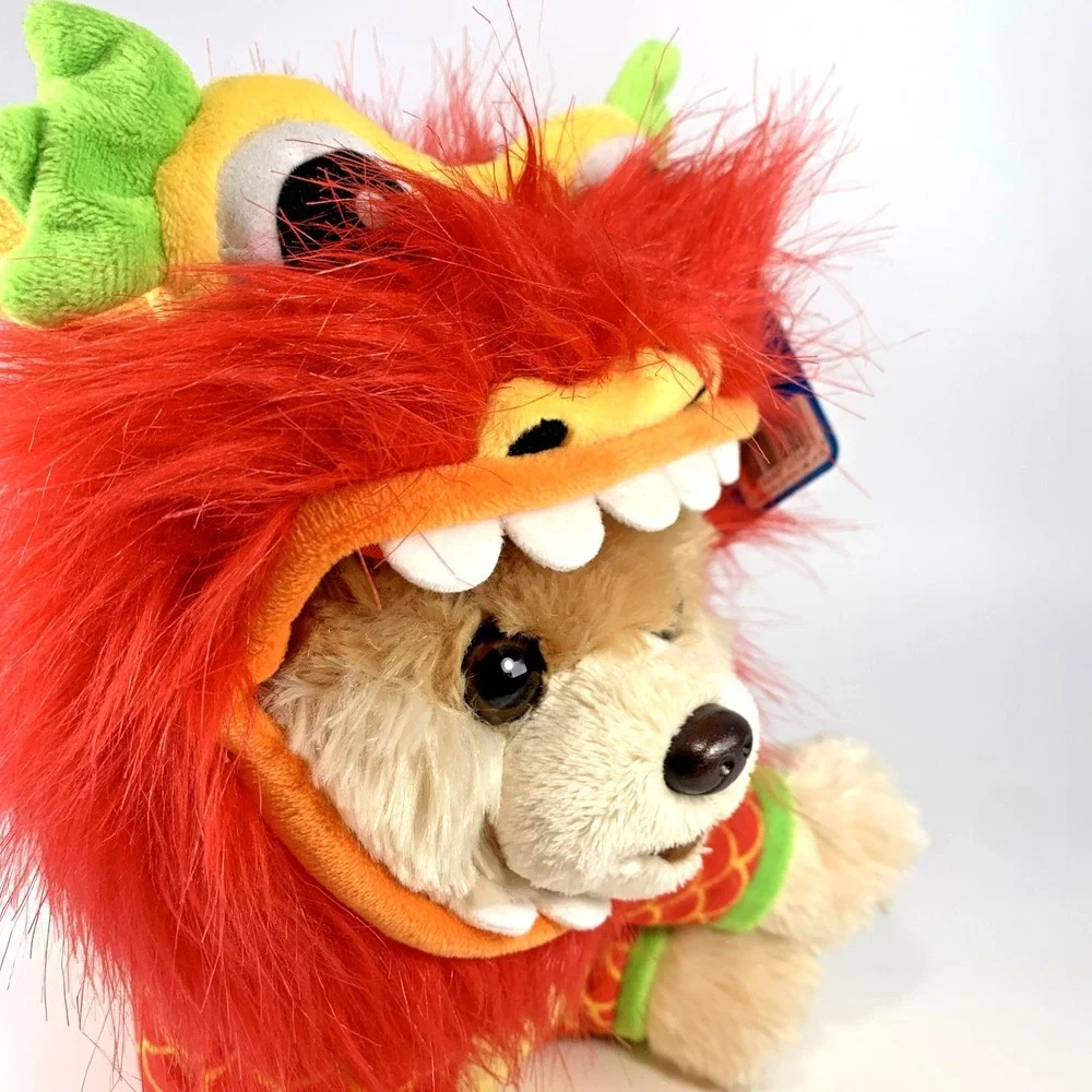 GUND Boo Worlds Cutest Dog Lunar New Year Dragon Pomeranian Stuffed Plush 9